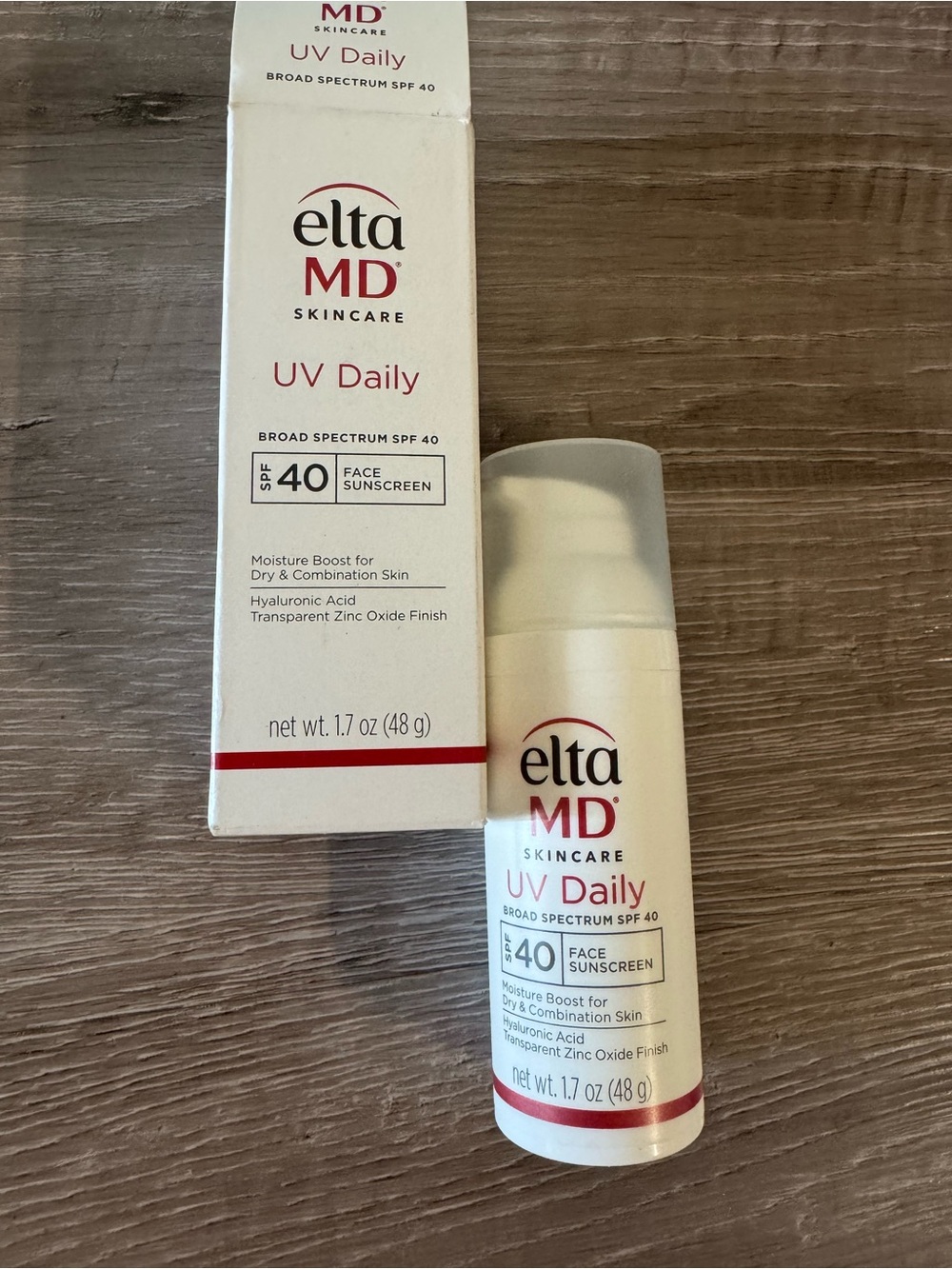EltaMD UV Daily SPF 40 Face Sunscreen - White and Red Accents $40